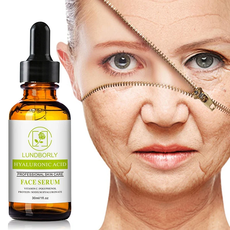

30ml Hyaluronic acid serum Anti Wrinkle vitamin c20 skin care Remove Acne Facial Cream natural face serum R1