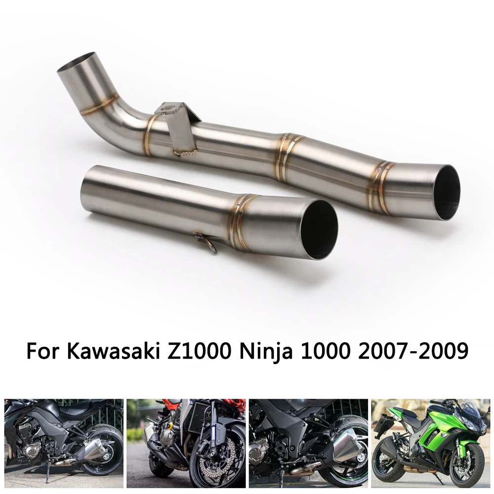 Mid Pipe For Kawasaki Z1000 Ninja 1000 20072009 Motorcycle Exhaust