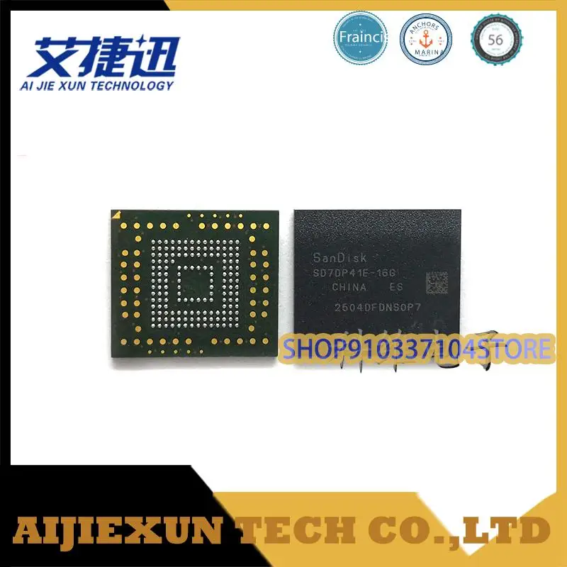 

Новые и оригинальные микросхемы памяти 2 шт./лот SD7DP41E-16G 16G emmc153pins