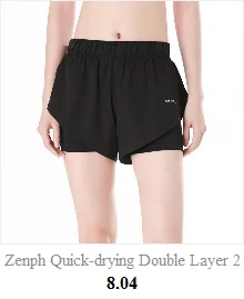 Zenph компрессионные брюки женские высокие эластичные спортивные гибкие брюки быстросохнущие беговые черные колготки брюки