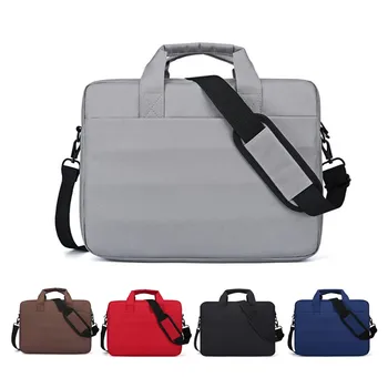 

Elisona Large Capacity Storage Shoulder Tote Briefcase Bag Handbag for Samsung Huawei Xiaomi Lenovo Dell 14inch 15inch Laptops