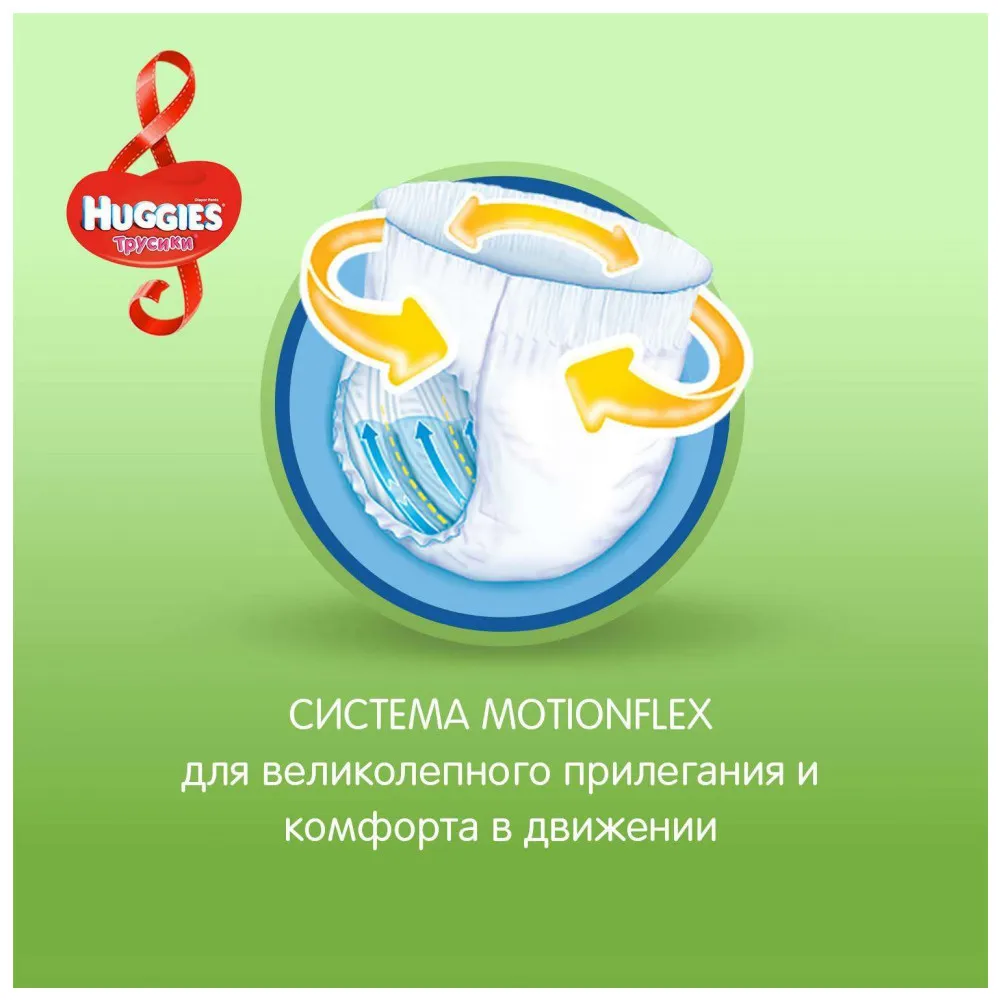Трусики Huggies для девочек 3(7-11 кг) 58 шт