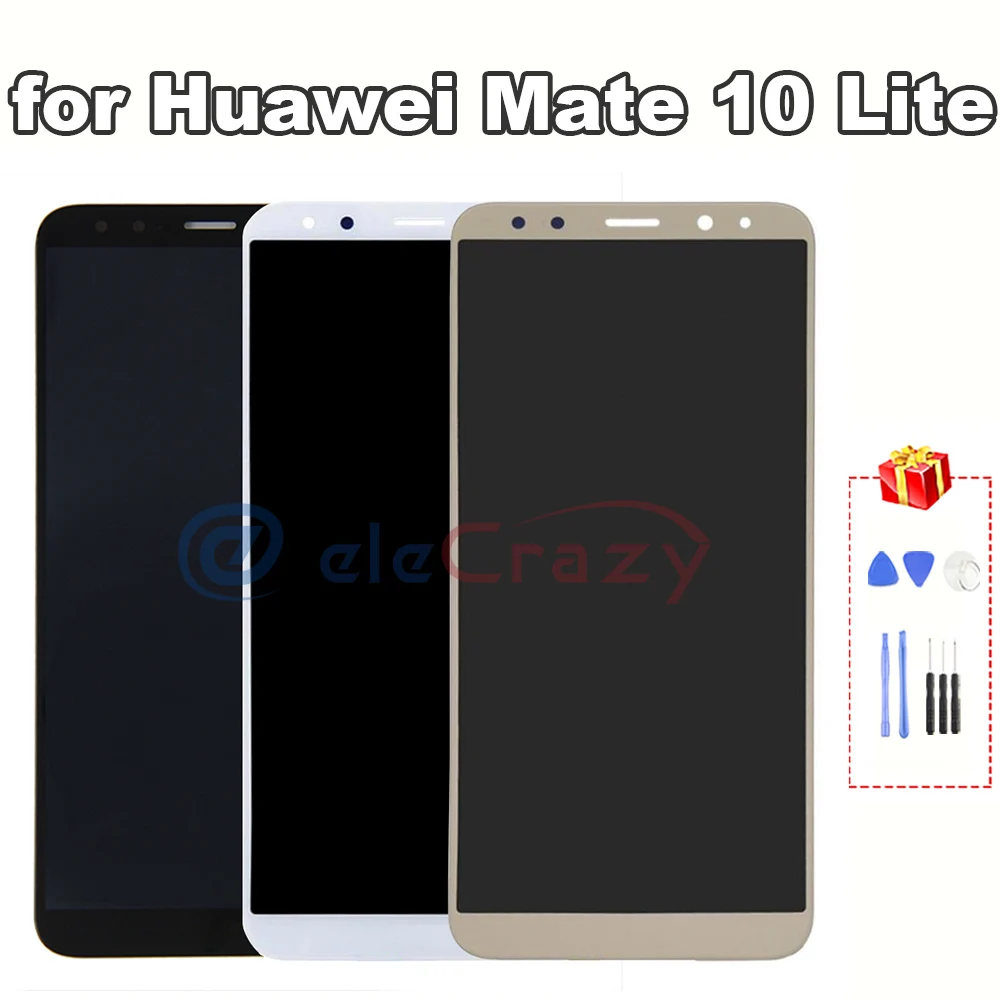 Оригинальный ЖК-дисплей 5 9 &quotHuawei Mate 10 Lite с сенсорным экраном и рамкой в сборе