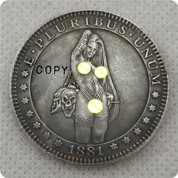 36 различных сексуальных девушек морганский доллар Хобо никель монета копии монет-Реплика памятные монеты