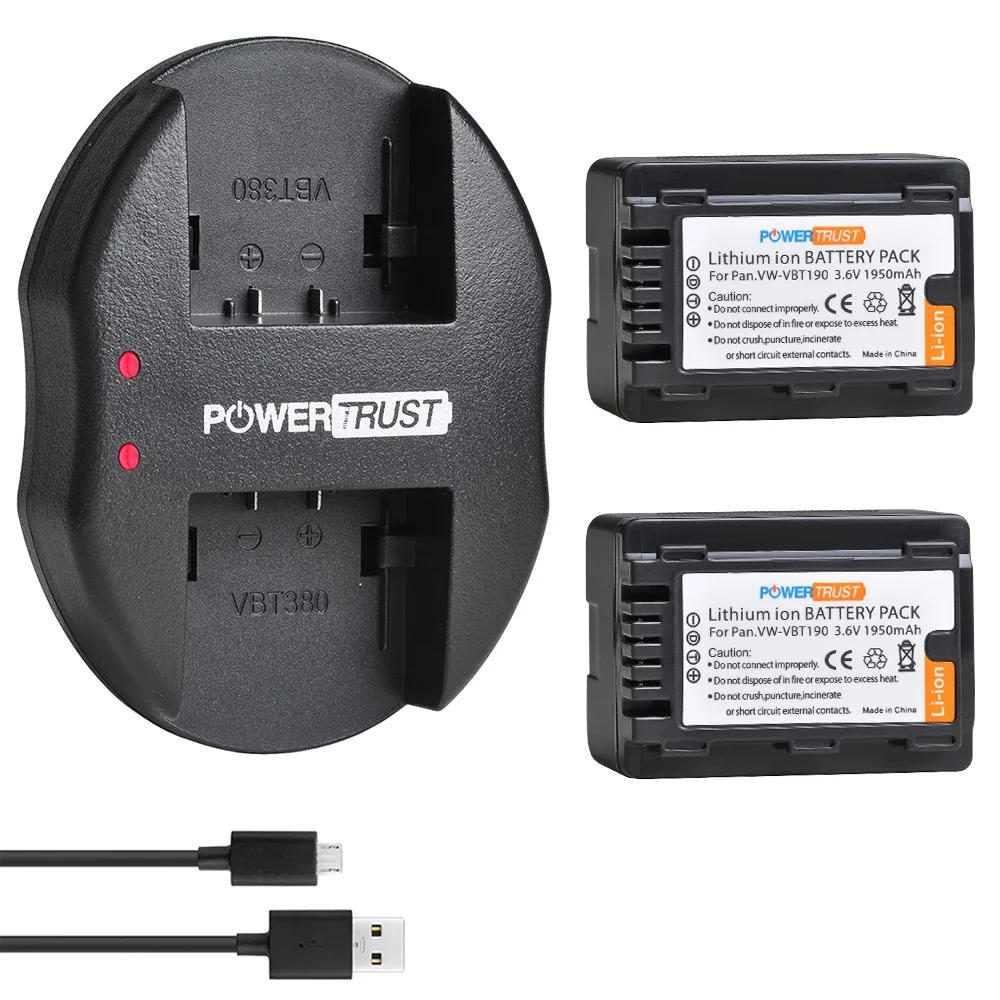 Akku kompatibel mit Panasonic VW-VBT380 - Li-Ion 4040mAh - für HC-250EB, HC-V110, HC-W570, HC