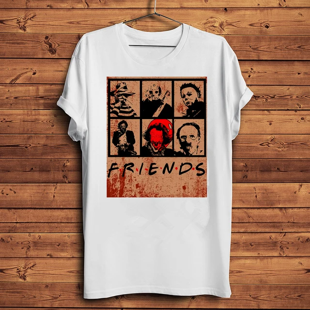 T shirt Horror Movie Friends Tees 