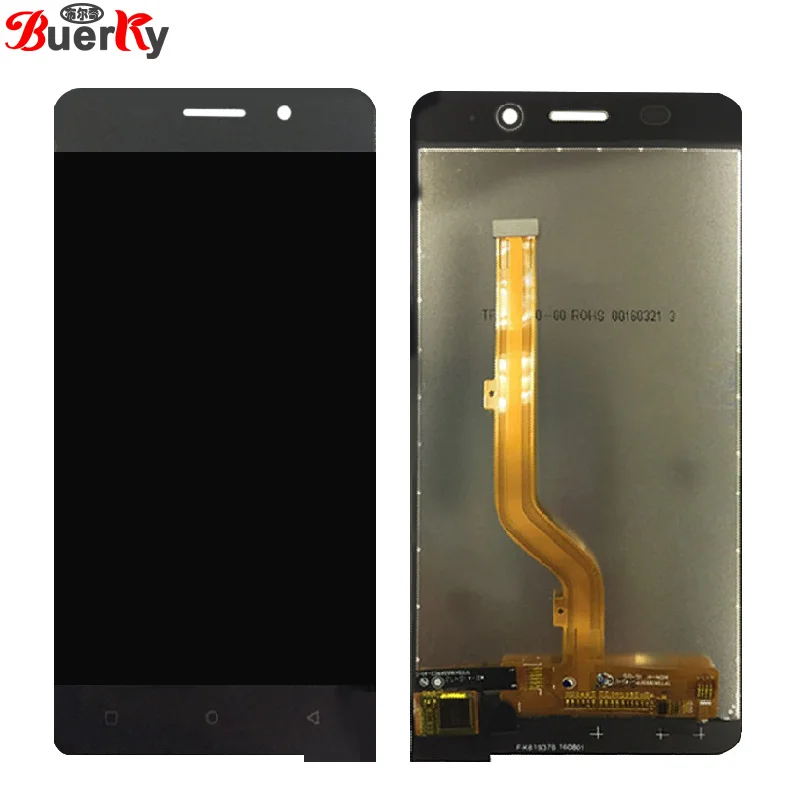 

BKparts Tested For Highscreen Power Rage Evo LCD Display Touch Screen Glass Digitiz Complete Assembly Replacement