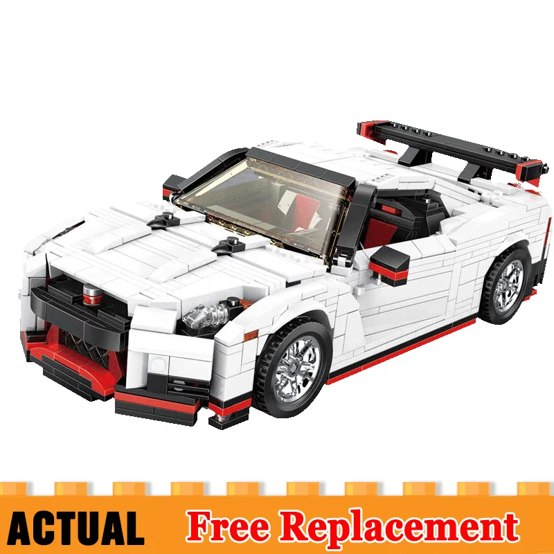 

Creative Idea Technic the Nismo Nissan GTR R35 Car Set Compatible LEGO MOC-20518 Technic Building Blocks Bricks Toys