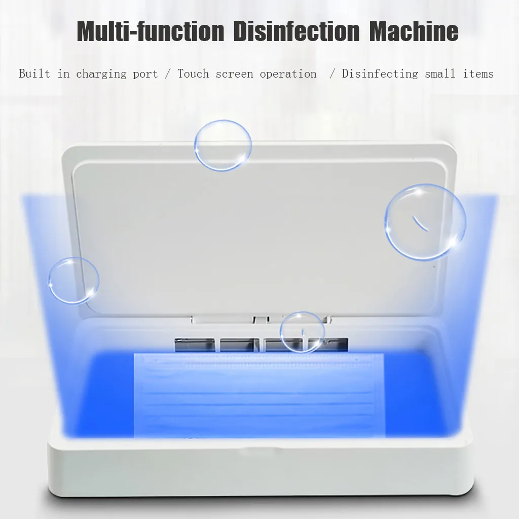 

Hygiene products Dropshipping Multi-function Touching Masks Mobile Phone UV Sterilizer Disinfection Machine