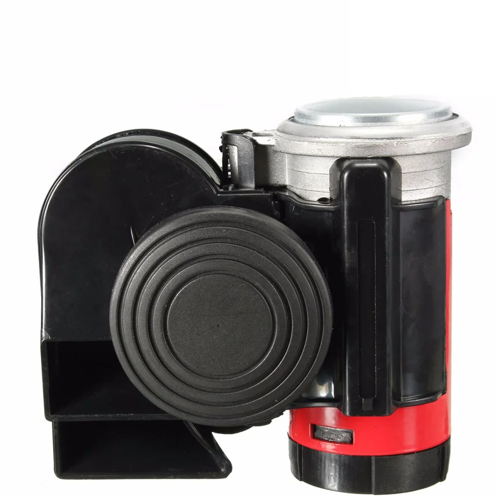 12V 139dB Snail Dual Air Horn For Car Vehicle Motorcycle Yacht Boat SUV Bike