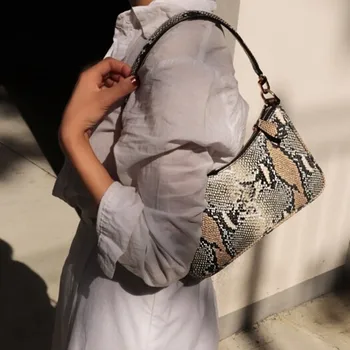 

Vintage Alligator Women Shoulder Bags Designer Handbags Luxury Pu Leather Messenger Bag Female Large Purses 2002 lady summer sac