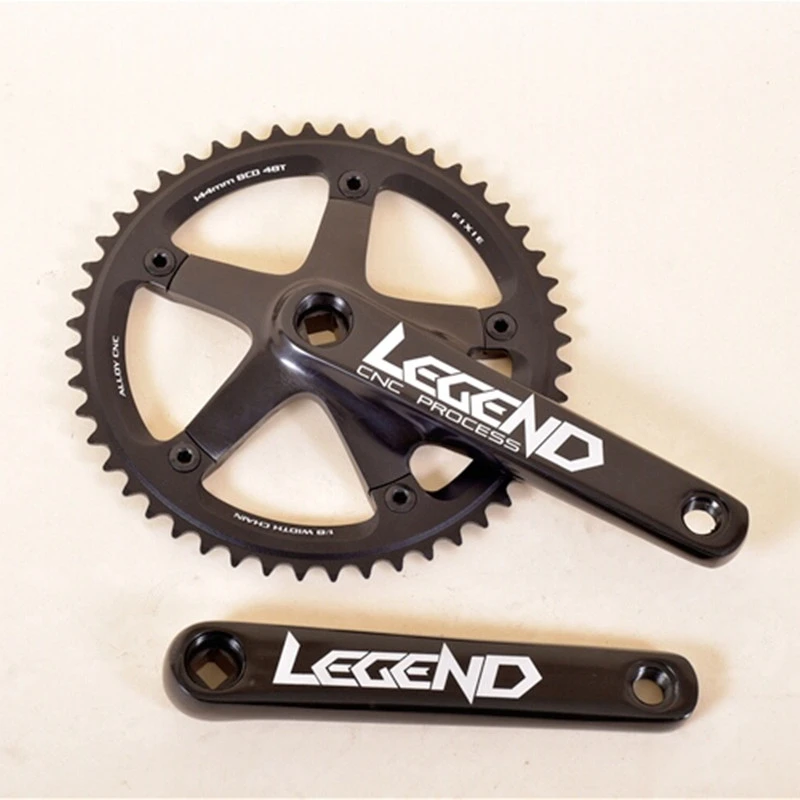 Bmx Chain 48T Fixed Gear Crankset 130BCD 170mm CNC Aluminum