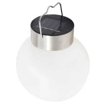 

Solar Spherical Hanging Lamp Waterproof LED Stainless Steel Garden Landscape Decoration Lamp