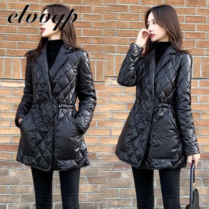 

High Quality Winter Long Ultra Light 90% Duck Down Jacket Women Coat Female Warm Down Parka For Women Clothes 2020