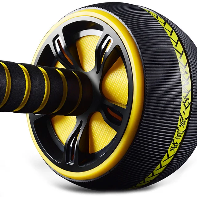 US $17.92 Ab Abdominal Roller Non-Slip Body Building Ab Wheel Multifunction Ab Exerciser Home Fitness Trainer