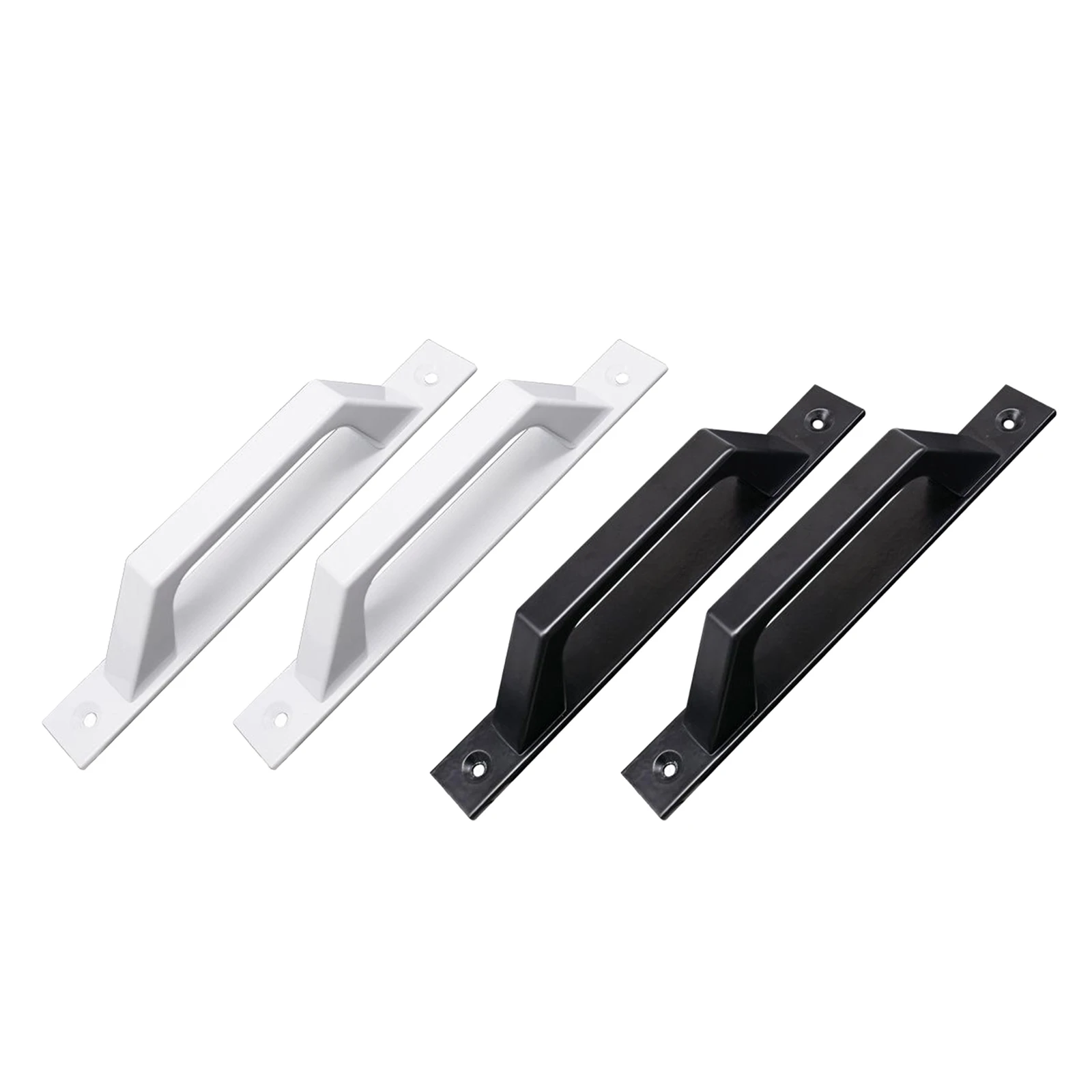 2 Pack Door Handle, Heavy Duty Decorative Sliding Pull Gate Barn Shed Garage