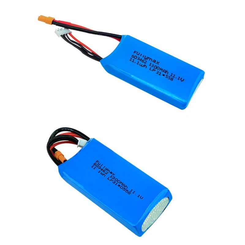 Upgrade 11.1V 1300mAh Lipo Battery For XK X450 FPV RC Airplanes Spare Parts Accessory 1100mAh 11.1V replace Batteries For X450
