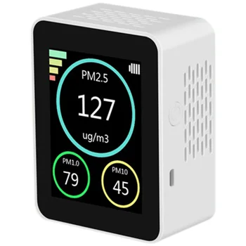 

Air Quality Detector PM2.5 Haze Particle Detector PM1.0 Detect PM10 Dust Particle Instrument