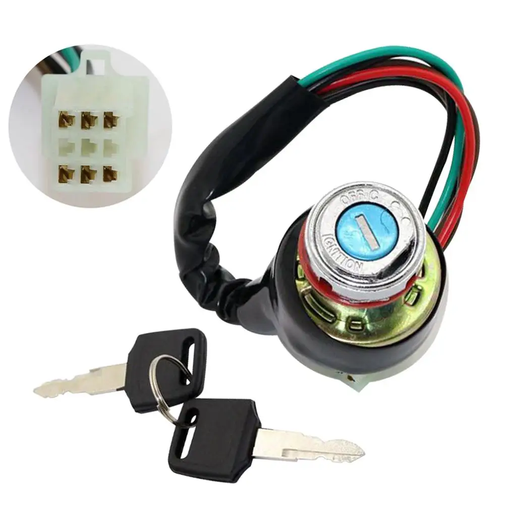 IgnitionSwitch6Wire150200250ccQuadDirtBikeMotorcycleIgnition