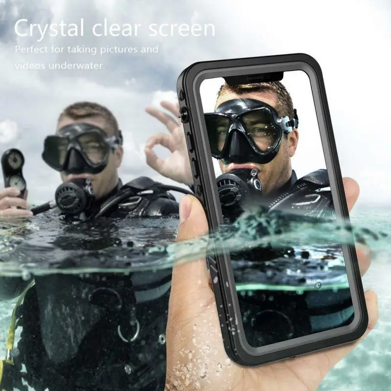 

Outdoor Tools Fashion Casual All-match Anti-fall Anti-slip Waterproof Cell Phone Case Protection Cover For IPhone 11 Pro-6.56
