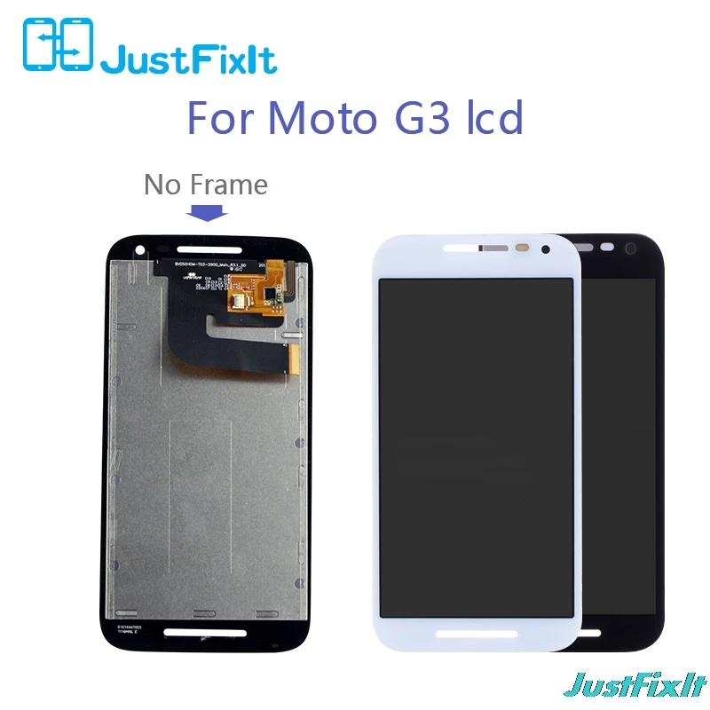 For Motorola Moto G3 Display XT1544 XT1543 Touch Screen Digitizer LCD moto G 3 XT1540 xt1541 xt1550 5.0&quot Original | Мобильные