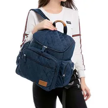 Детская коляска рюкзак для мам большая емкость сумка для ухода за младенцем подгузник для беременных сумка подгузник Водонепроницаемый Многофункциональный BFY004