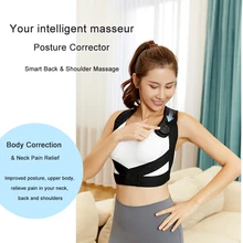 

Posture Corrector for Women and Men Back Brace Straightener Body Correction and Neck Pain Relief Shoulder Back Support Belt