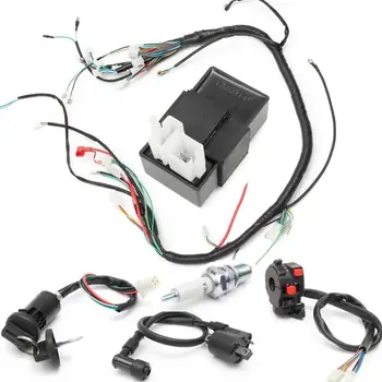 

150cc 200cc 250cc Wiring Harness Loom Solenoid Coil Regulator CDI for ATV Quad Bike