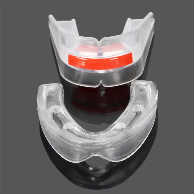 Двойной+ одиночный шок Спорт бокс мундгард Капа Защита зубов Bucal для бокса баскетбол топ безопасности зубы защиты