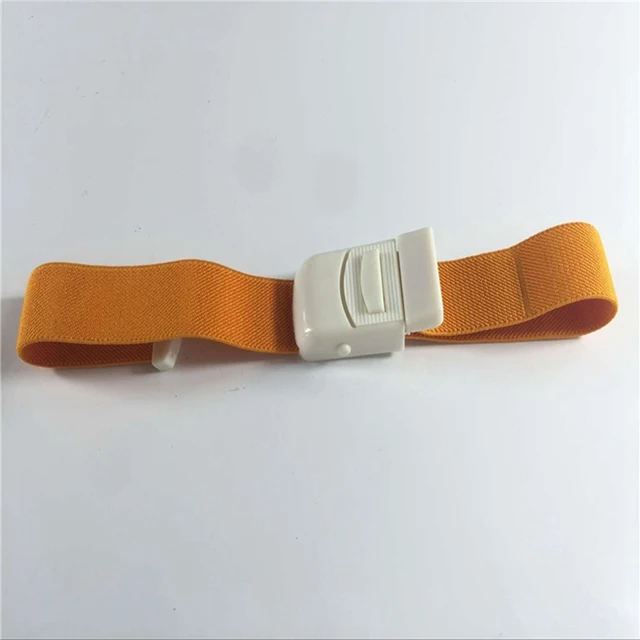 Adjustable Portable Ribbon Outdoor First Aid Kawaii and Cute ABS Snap Tourniquet Quick Release   Paramedic Emergency Buckle Band OR