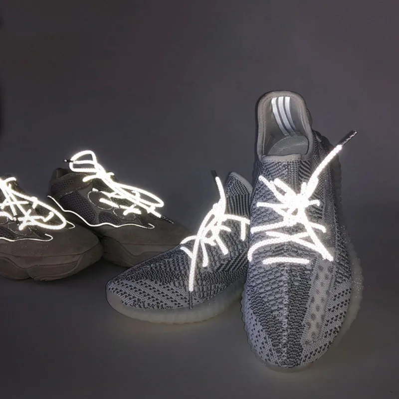 Chaussure освещения 3M рифе Гран-пасифика Redondos шнурки для обуви серпантинов отражающие шнурки круглые шнурки Atacadores Гипсофила серпантинов Pour