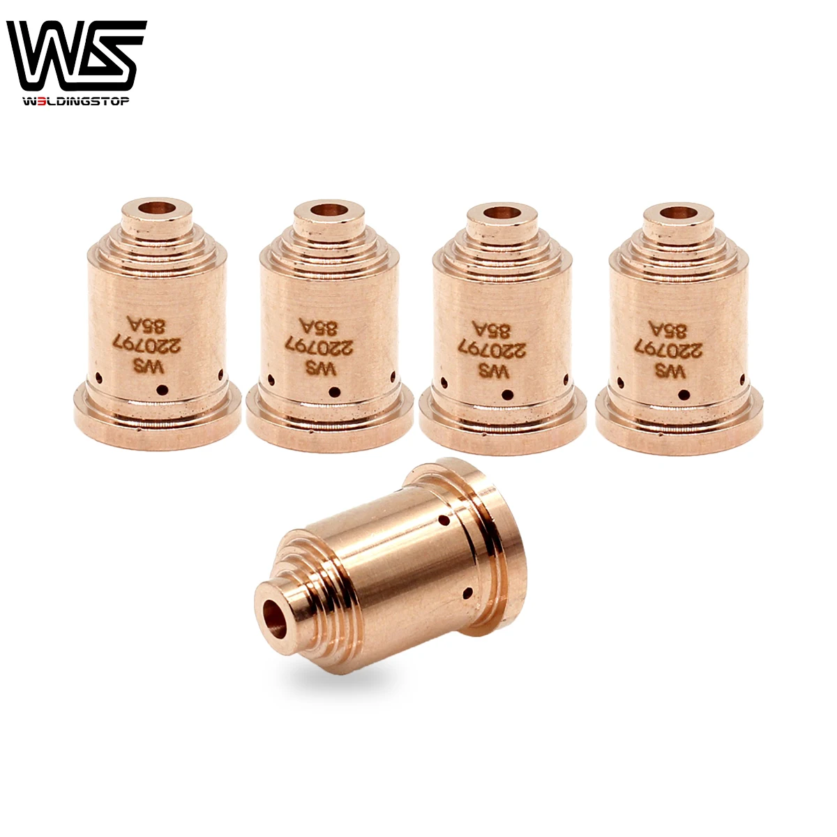 Plasma cutter gouging nozzle 220797 WS 5pcs fitting in 65/85/105 Cutting Torch Consumables replacement