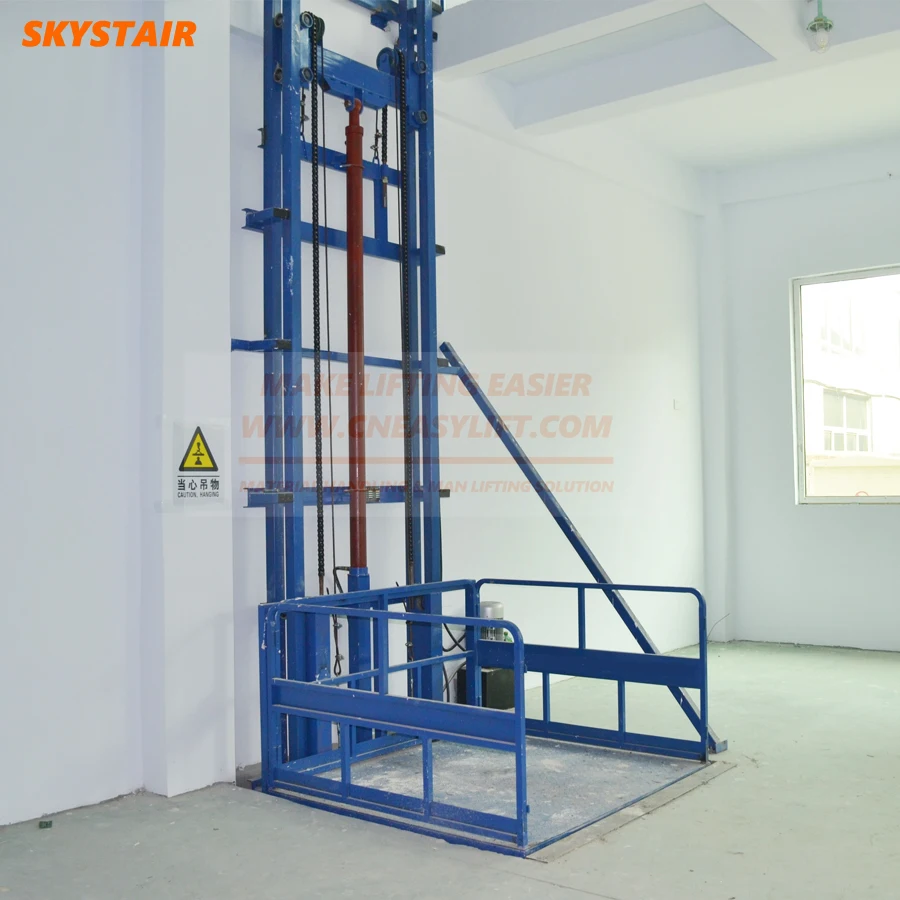 Small Freight Elevator Hydraulic Small Goods Lift Elevator Cargo