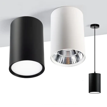 

Led Ceiling Downlight COB 9W 12W 15W 18W Led Spot Surface Mounted Ceiling Lamps for kitchen,balcony AC220V 230V