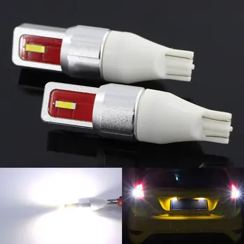 

2pcs T15 LED Bulbs 921 6SMD 912 W16W Car Reverse Lamp white Backup Light For Ford Hyundai Mazda BMW 5 Series E60