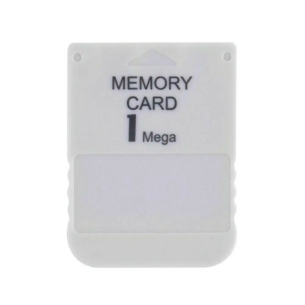 

PS1 Memory Card 1 Mega Memory Card For Playstation Useful 1M PS1 1MB Affordable 1 PSX Game Practical White M9X6