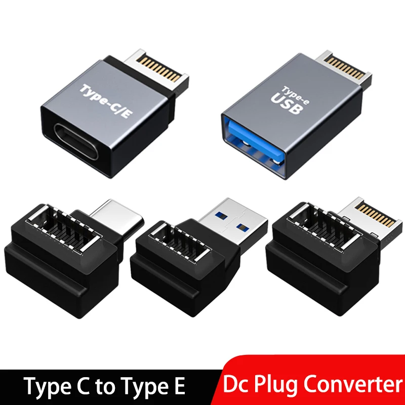 Usb 3.1 Cabeçalho do Painel Frontal tipo e para Cabo de Expansão Usb c Conector Adaptador para Computador Desktop Placa-mãe Plug