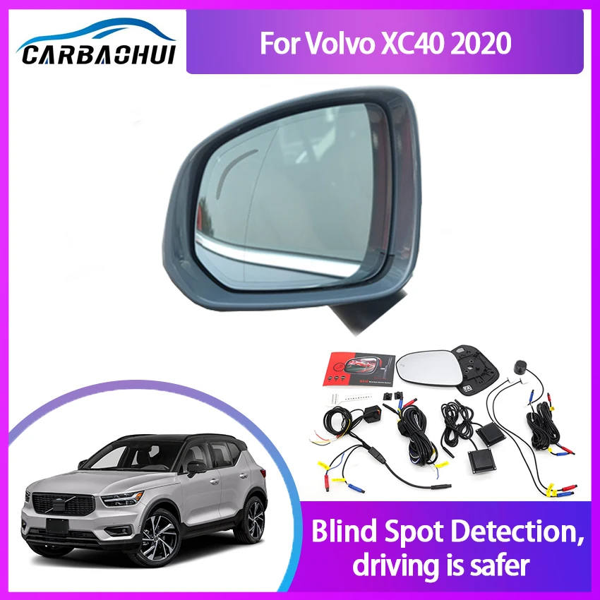 Blind Spot Detectie Systeem Voor Volvo XC40 2020 Achteruitkijkspiegel Bsa  Bsm Bsd Monitor Lane Change Helpen Parking Radar Waarschuwing - AliExpress