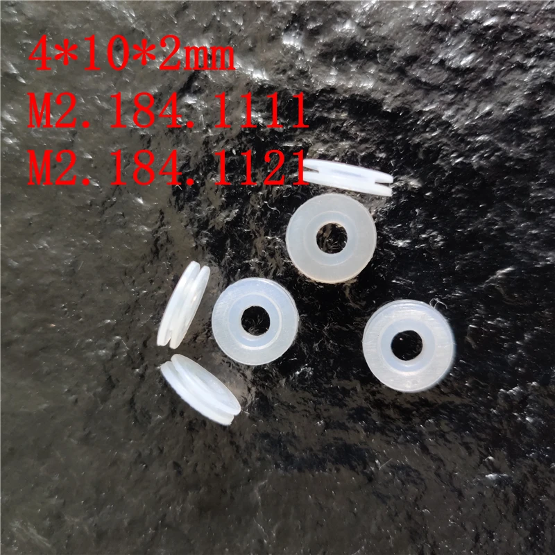 

free shipping 60 Pieces import offset valve seal 4*10*2mm repair valve M2.184.1111 M2.184.1121