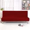 Meijuner Solid Color Armless Sofa Bed Cover Elastic Tight Wrap Couch Covers Stretch Flexible Slipcovers Sofa For Hotel Home 4