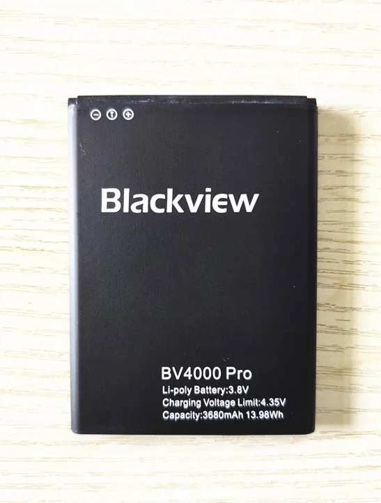 Аккумулятор AZK для смартфона Blackview BV4000 BV 3680 Pro MTK6580A 4000 мАч | Мобильные телефоны и