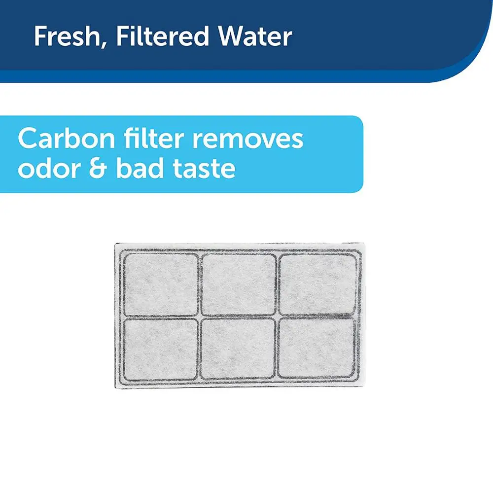 Drinkwell кошка и собака фонтан воды-Платина, 5L Pet питьевой фонтан-168 oz - Цвет: replace filter parts