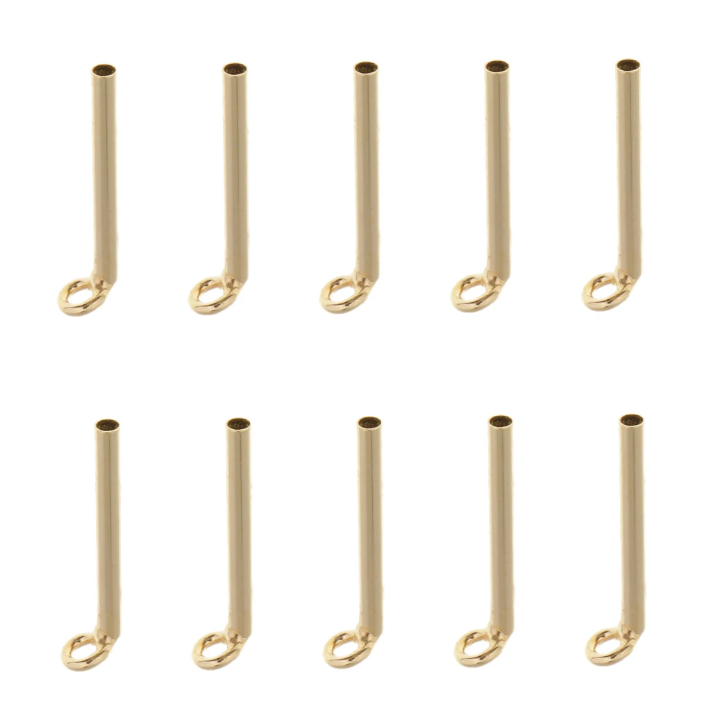 Fishing Rod Guides Kit Parts Rod Tips 10pcs For Building Repair Making 0.8mm-1.2mm