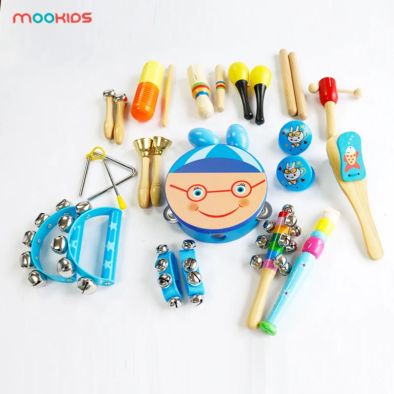 

16PCS Musical Instrument Toys for Kids - Percussion Set for Toddlers Preschool Educational Learning Musical Toys gifts