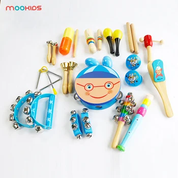 

16PCS Musical Instrument Toys for Kids - Percussion Set for Toddlers Preschool Educational Learning Musical Toys gifts
