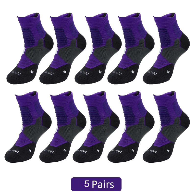 5Pairs Men's socks Breathable Socks women's Compression socks Basketball Socks Football Trekking Running Sport Socks Wintersocks