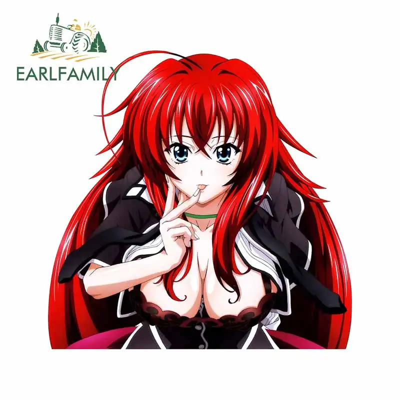 EARLFAMILY 13 см x для старшей школы DxD граффити Автомобильная наклейка мультяшная