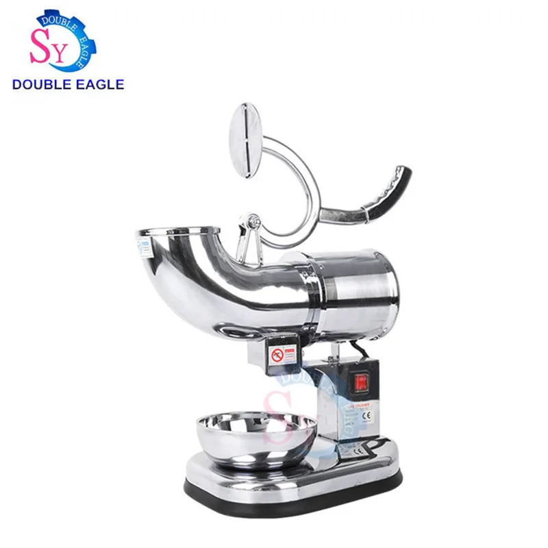 

High efficiency Desktop Double-blade 110v 220v Electric Stainless Steel Snow Cone Making Machine/Ice Block Shaving Machine