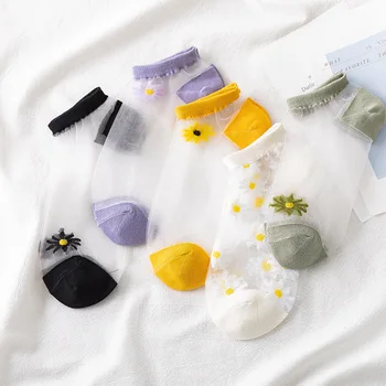

Women's Socks Cute and Funny Cartoon Fruits Happy Food character Socks