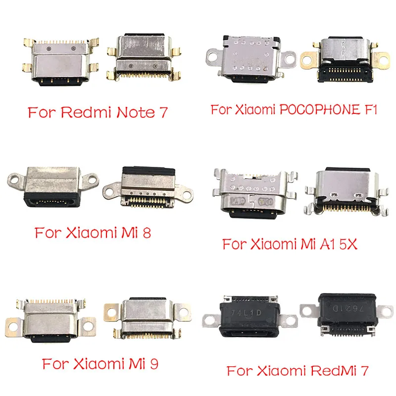Type-C USB Charging Port Connector Charge Jack Socket Plug Dock For Xiaomi Mi A1 A2 8 9 CC9E Max3 Mix 3 Redmi Note 7 Pro | Мобильные
